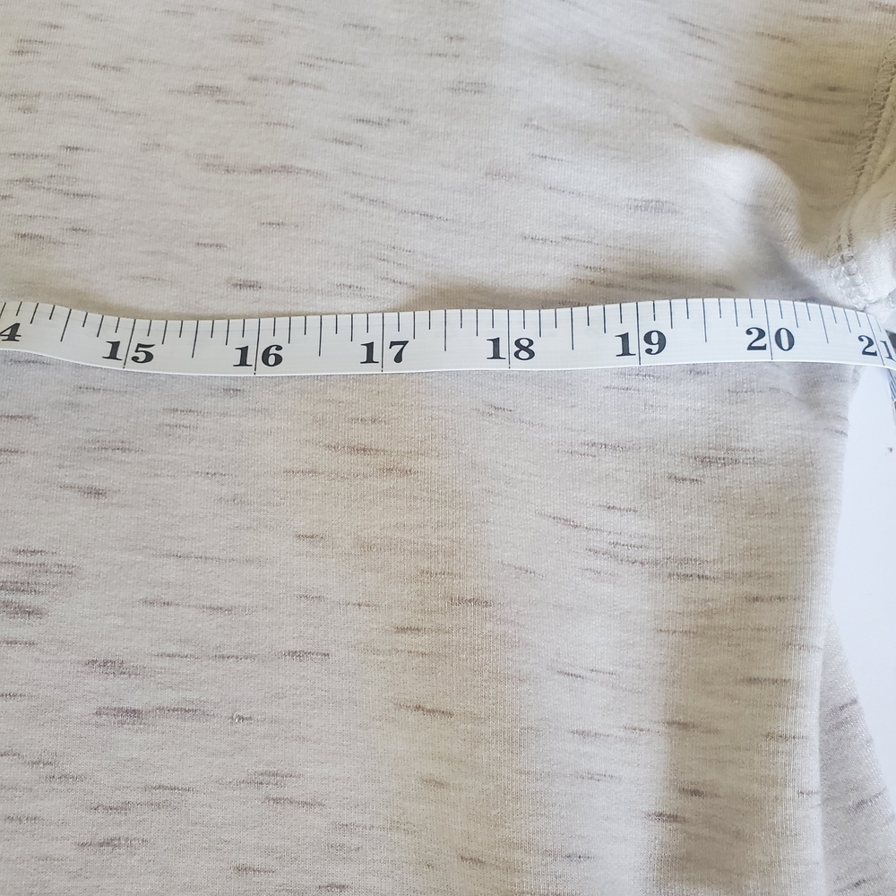 Lou & Grey Womens Size XS Signature Soft Tunic Top Gray Cowl Neck Drop Shoulder - Picture 10 of 10